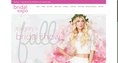 Desktop Screenshot of bridalexpo.ca