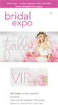 Mobile Screenshot of bridalexpo.ca